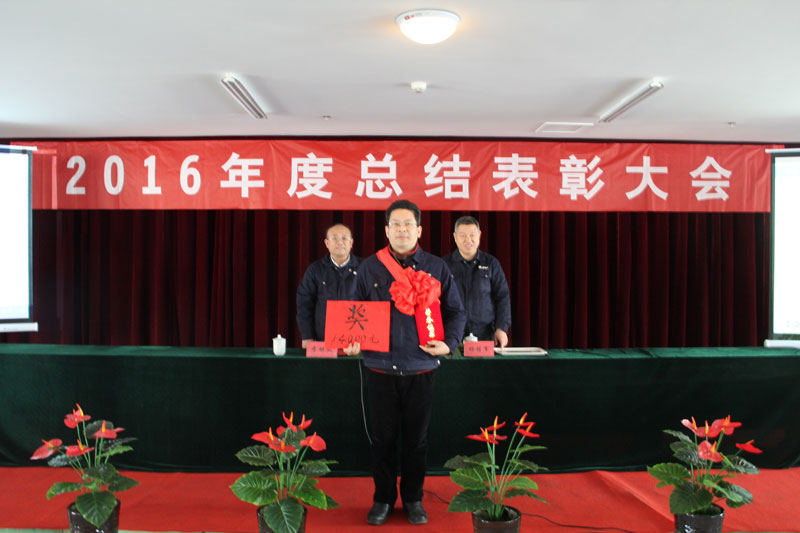 公司隆重召開(kāi)2016年度總結表彰大會(huì )